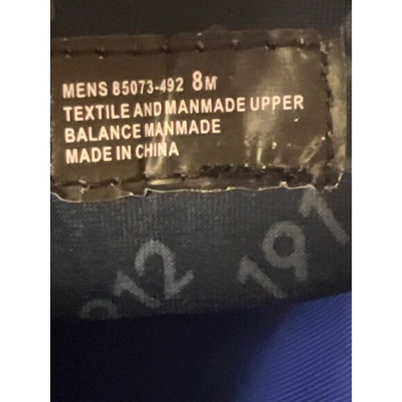 NEW! Nunn Bush Chase Oxford Navy Blue Lace Up Men's Shoes Size 8 - Picture 10 of 10